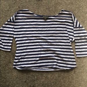Navy and white Tommy Bahama large top